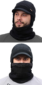 winter beanie with earflap