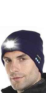 led beanie cap