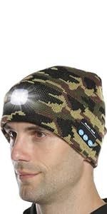 led beanie cap