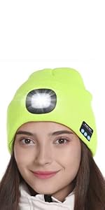 led beanie cap