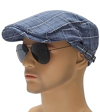 Plaid Newsboy Cap