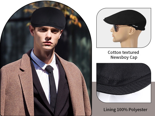 men flat cap