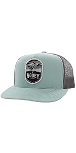 HOOey Teal/Gray Adjustable Snapback