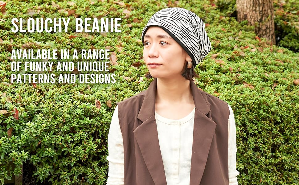 organic cotton beanie hat chemo women hipster hippie Casualbox japanese hippy slouchie afro skullcap