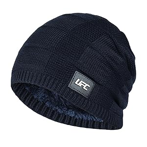 Plush Lined Casual Beanie Hat