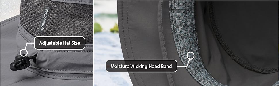 Long-lasting, anti-odor, quick drying hiking hat