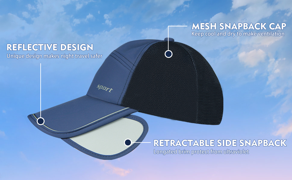 Retractable Baseball Cap