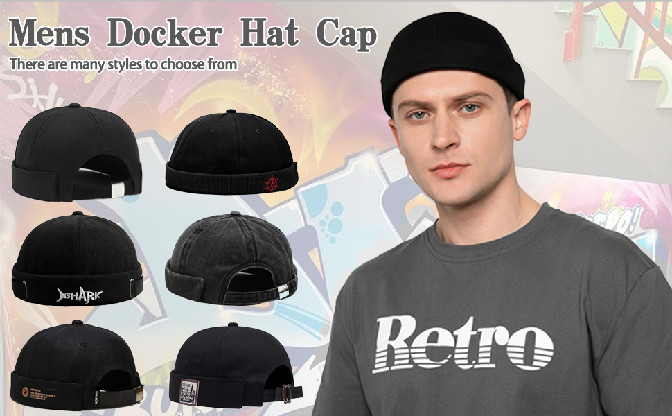 docker cap for men