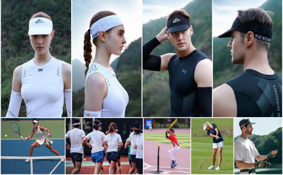 tennis visor golf visors sunvisor hat for running men women sun protection headbands