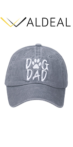 Waldeal Men Dad Washed Hat Adjustable Baseball Cap