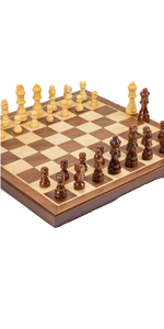 Wooden chess set