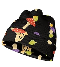 mushroom beanie hat for men