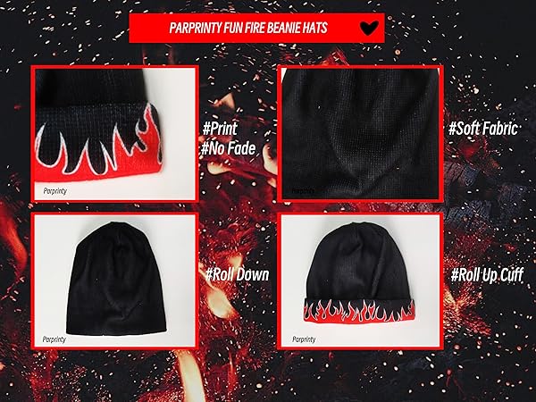 mens fire beanies