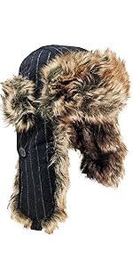 Datoni Trapper hats, with soft Foxx-fur