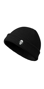 skull cuffed beanie