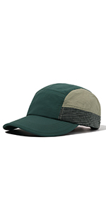 Quick Dry 5 Panel Hat Multi Color Baseball Cap Lightweight Running Caps 