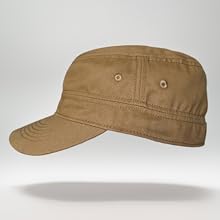 Khaki sun hat for men