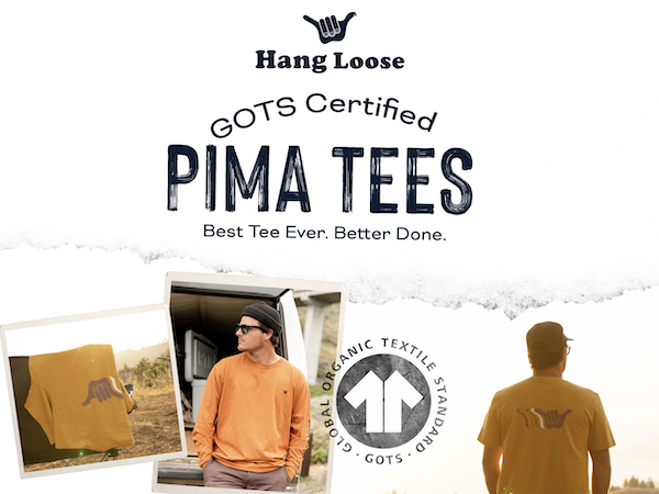 PIMA Organic Cotton T-shirts