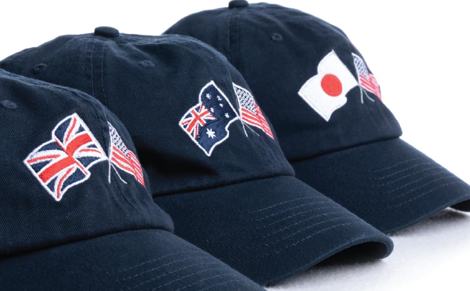 USA Friendship Baseball Hats