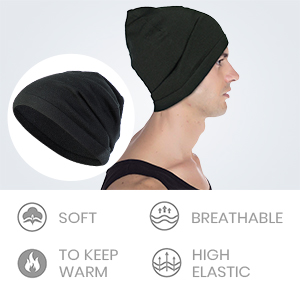 silk beanie