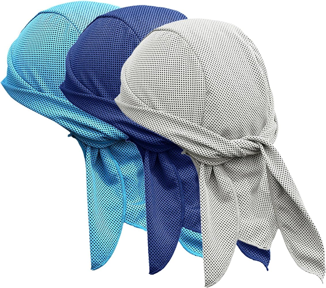 Sweat Wicking Beanie - Cooling Helmet Liner - Breathable Helmet Cap Liner for Men and Women