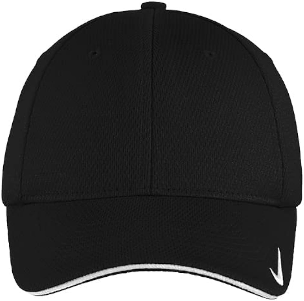 Nike Golf - Dri-FIT Mesh Swoosh Flex Sandwich Cap. 333115 Black