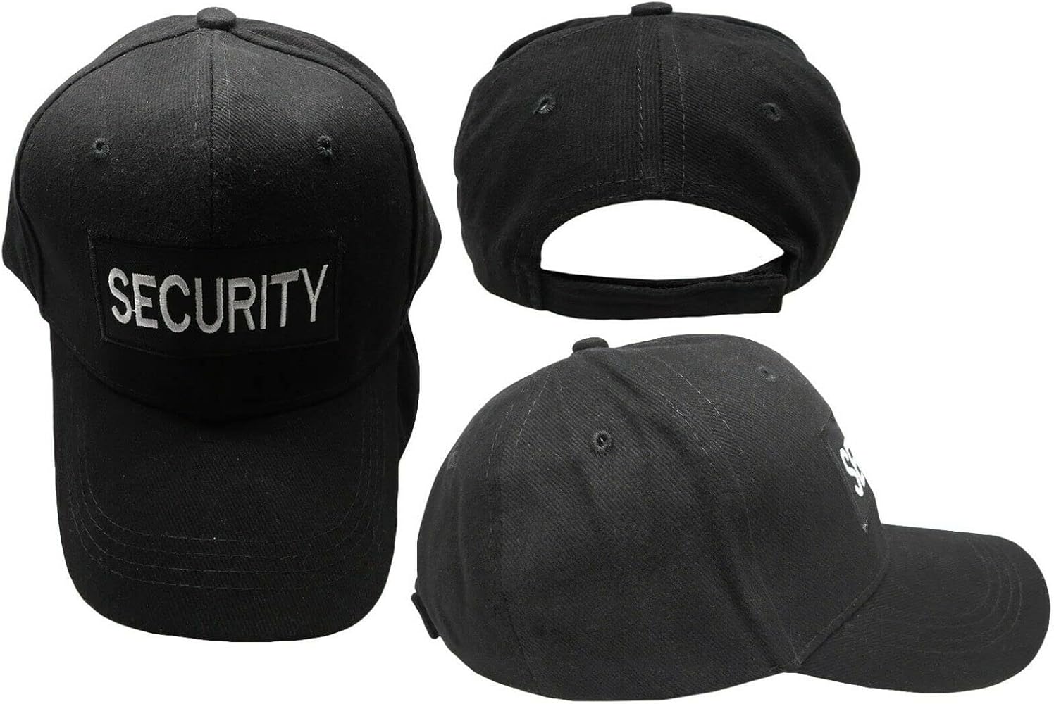 Trade Winds Security Guard Officer Cap hat Embroidered Black