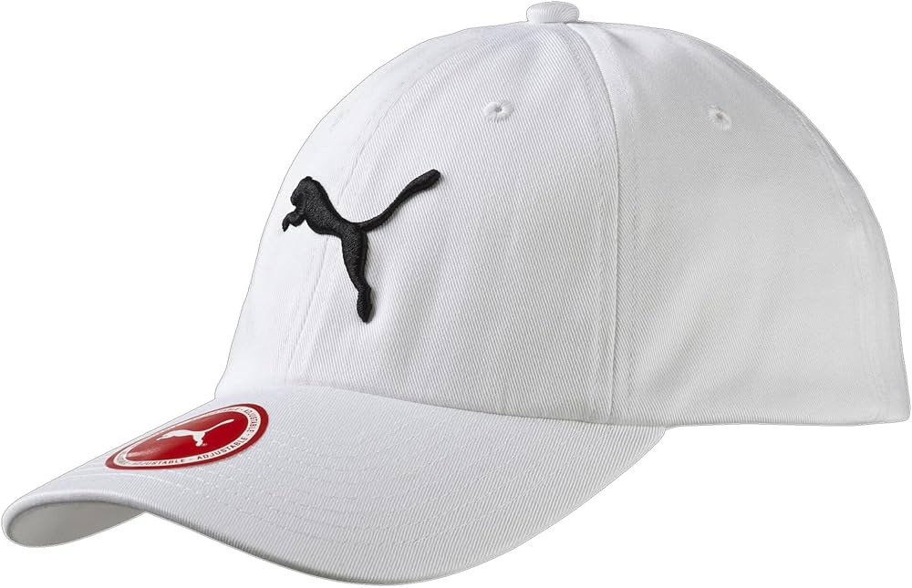 PUMA Standard ESS Cap, White, One Size