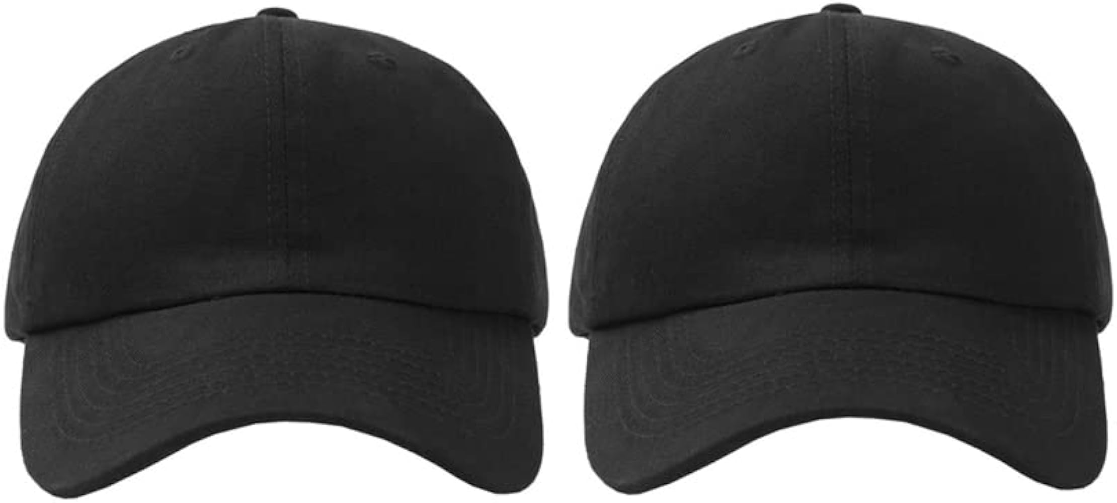 Hats for Men Classic Low Profile Adjustable Strapback Cotton Dad Hats Baseball Caps for Men and Women