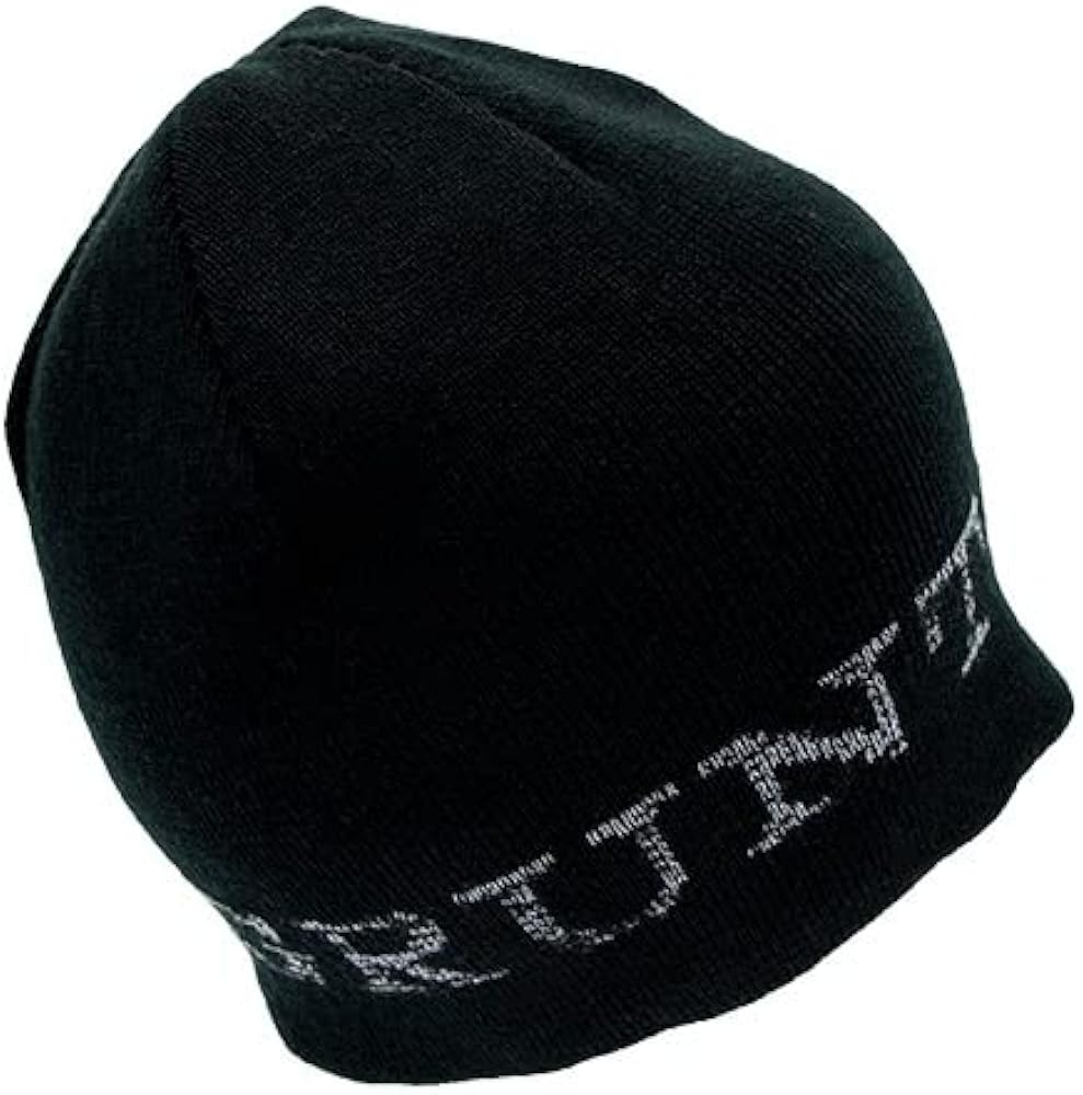 Grunt Style Reversible Skull Cap Beanie (One Size, Black Grey)