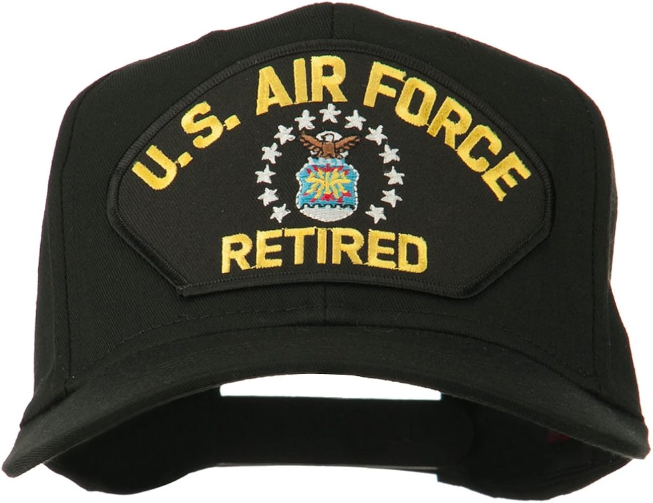 e4Hats.com US Air Force Retired Military Patched Cap