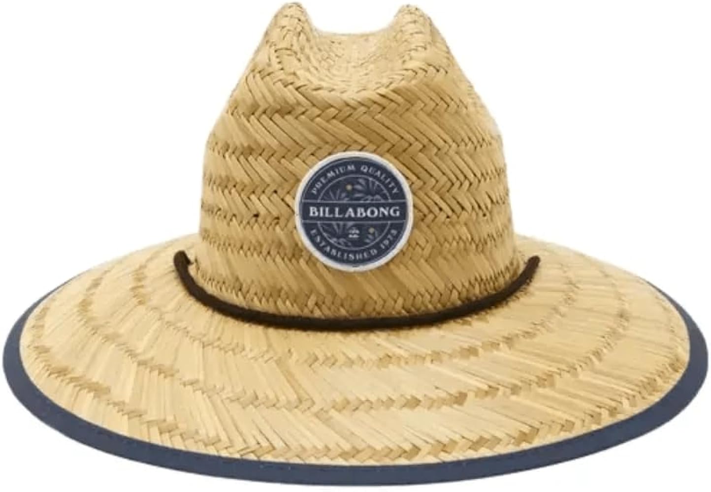 Billabong Men's Classic Printed Straw Lifeguard Hat