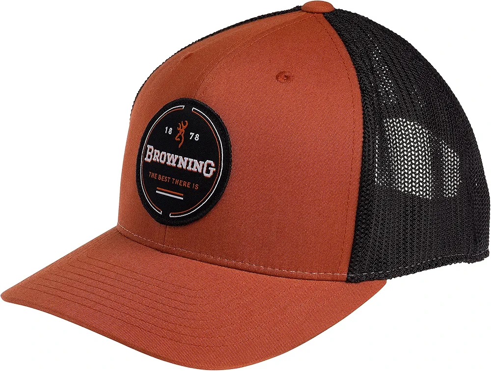 Browning 308726921 Cap, Crescent Orange