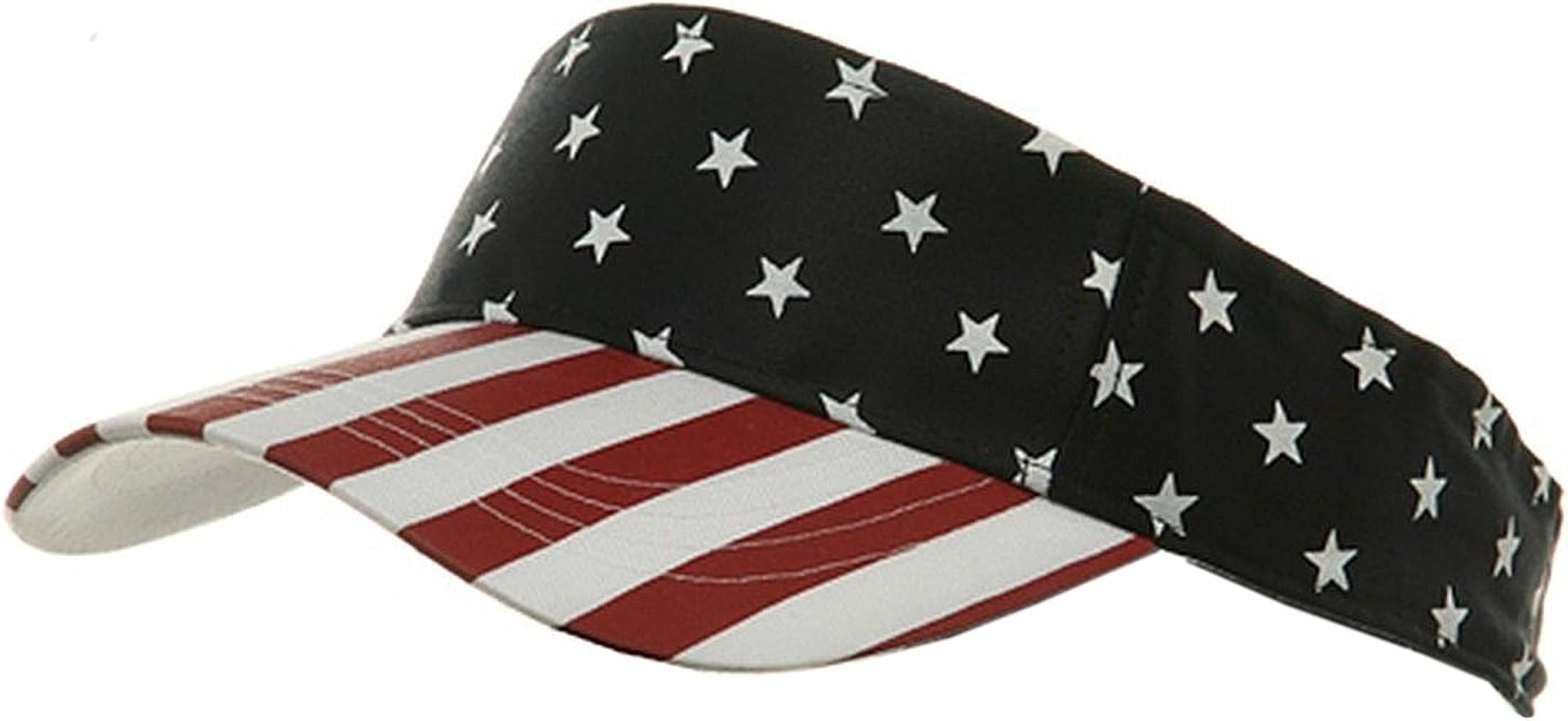 USA Flag Visor-USA Star Stripe OSFM