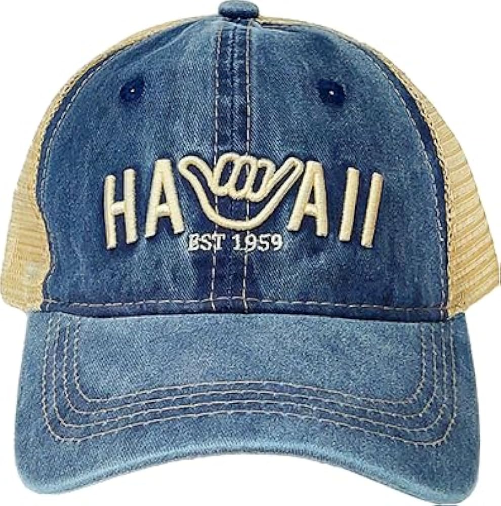 Rooster Trucker HAT Hawaii/Maui/Kauai for Men or Women