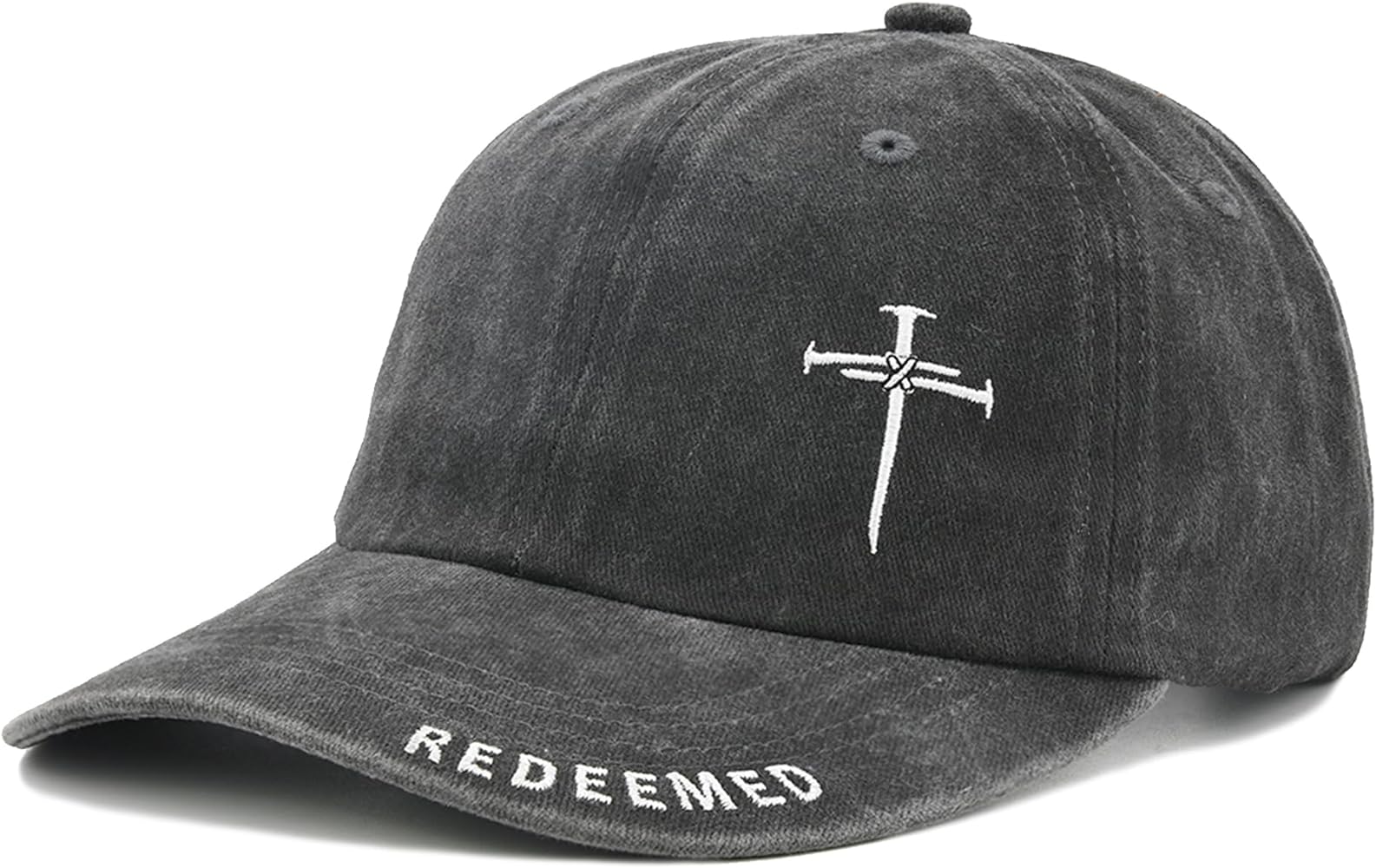 Cross Jesus Hat with Gifts Box, Embroidered Religious Baseball Cap, Christian Gifts for Men Women