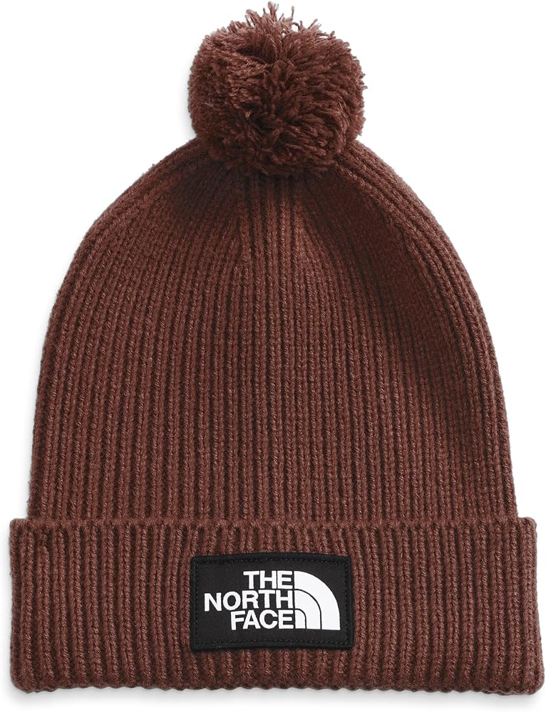 THE NORTH FACE Logo Box Pom Beanie Dark Oak, One Size