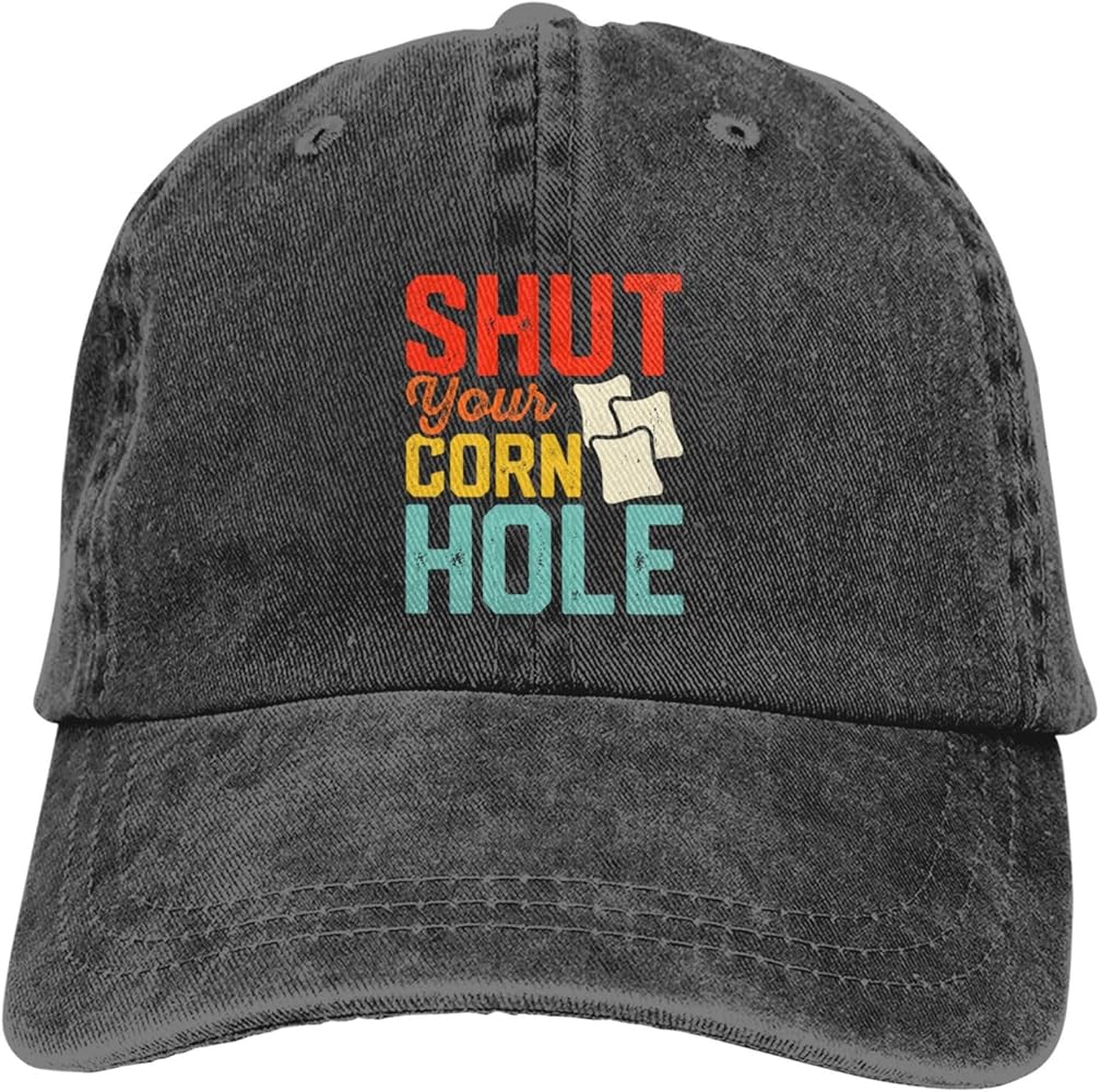 The Man The Myth Cornhole Legend Baseball Cap Golf Dad Hat Adjustable Original Classic Low Profile Cotton Hat Men Women