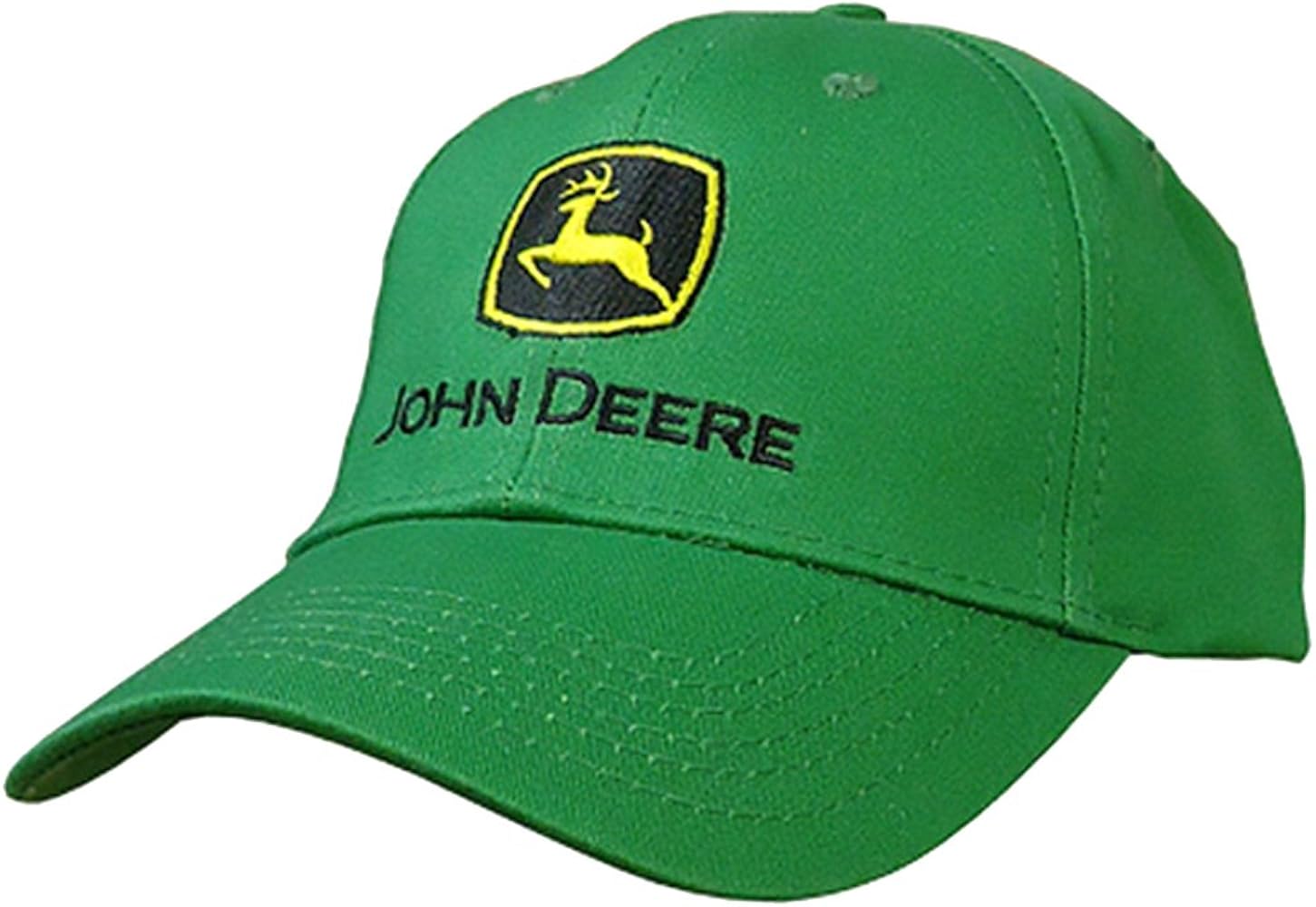 John Deere mens Trademark Logo Core Baseball Cap