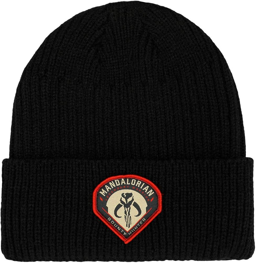 Bioworld Star Wars Mandalorian Patch Beanie