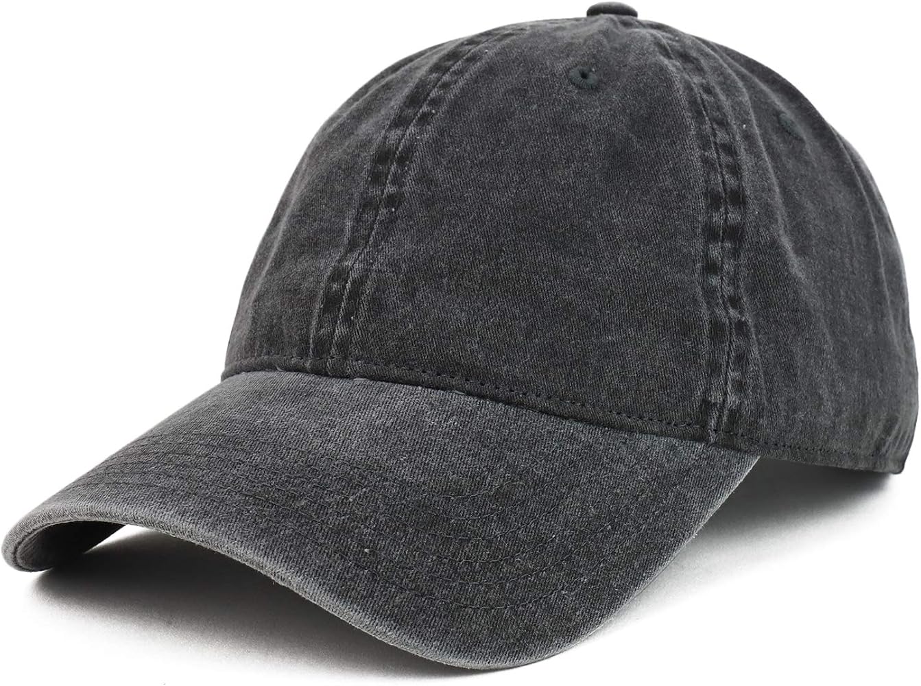 XXL Oversize Big Washed Cotton Pigment Dyed Unstructured Baseball Cap