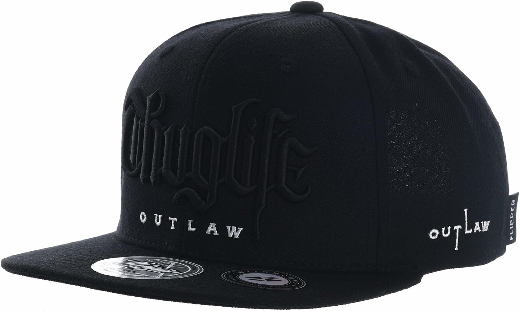 WITHMOONS Snapback Hat Thuglife Embroidery Hiphop Baseball Cap AL2862