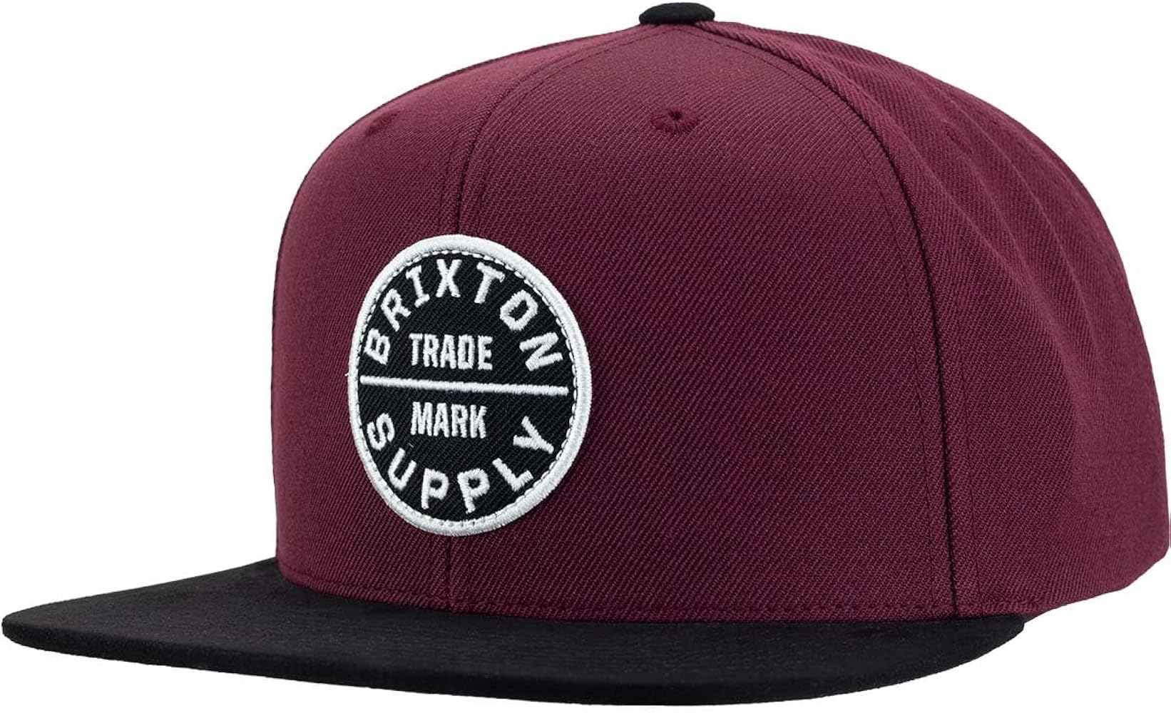 Brixton Men's Oath III, Maroon/Black