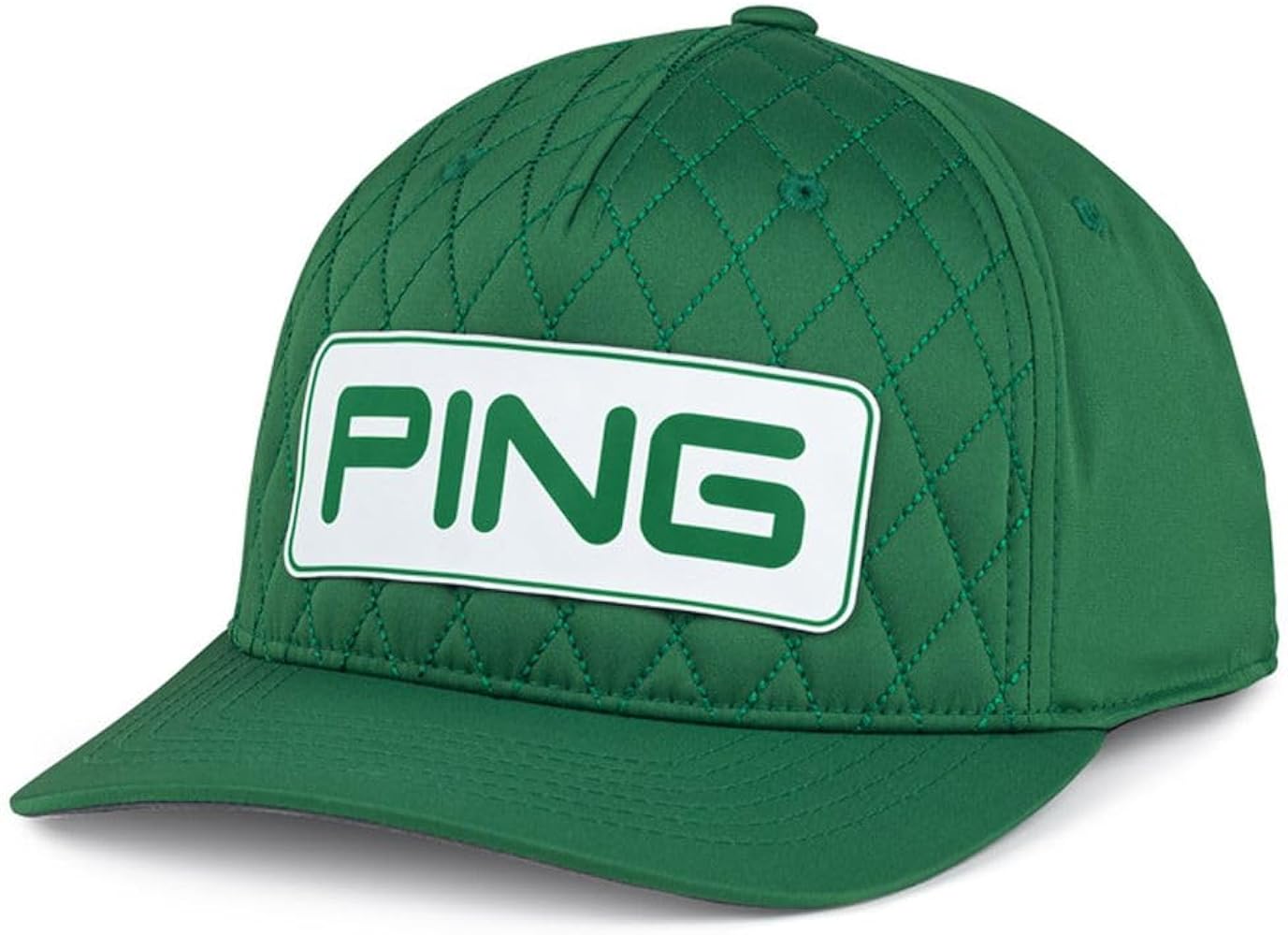 PING Heritage Tour Snapback Hat (Green, Adjustable) Golf Cap 2022