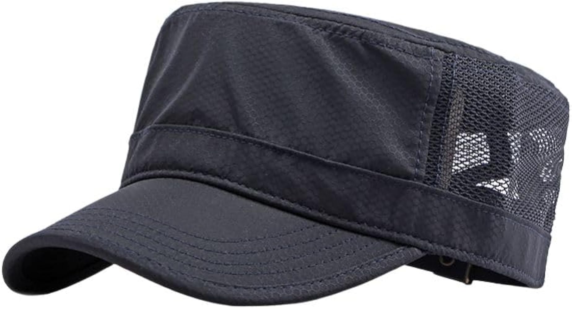 Mesh Military Hat for Men Summer Army Cap Quick Qry Short Bill Hat Cadet Cap