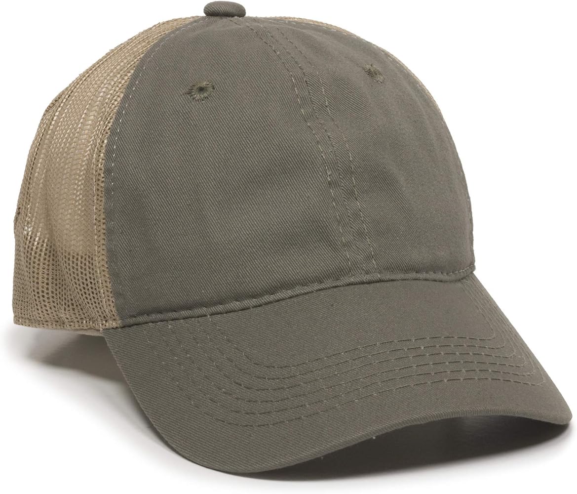 Outdoor Cap Garment Washed Meshback Cap