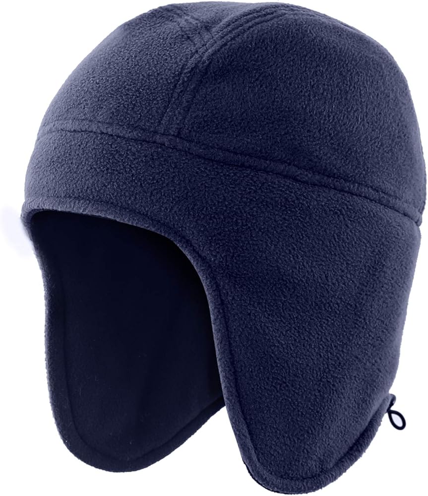 Home Prefer Mens Womens Warm Fleece Beanie Earflap Winter Hat Outdoor Winter Cap