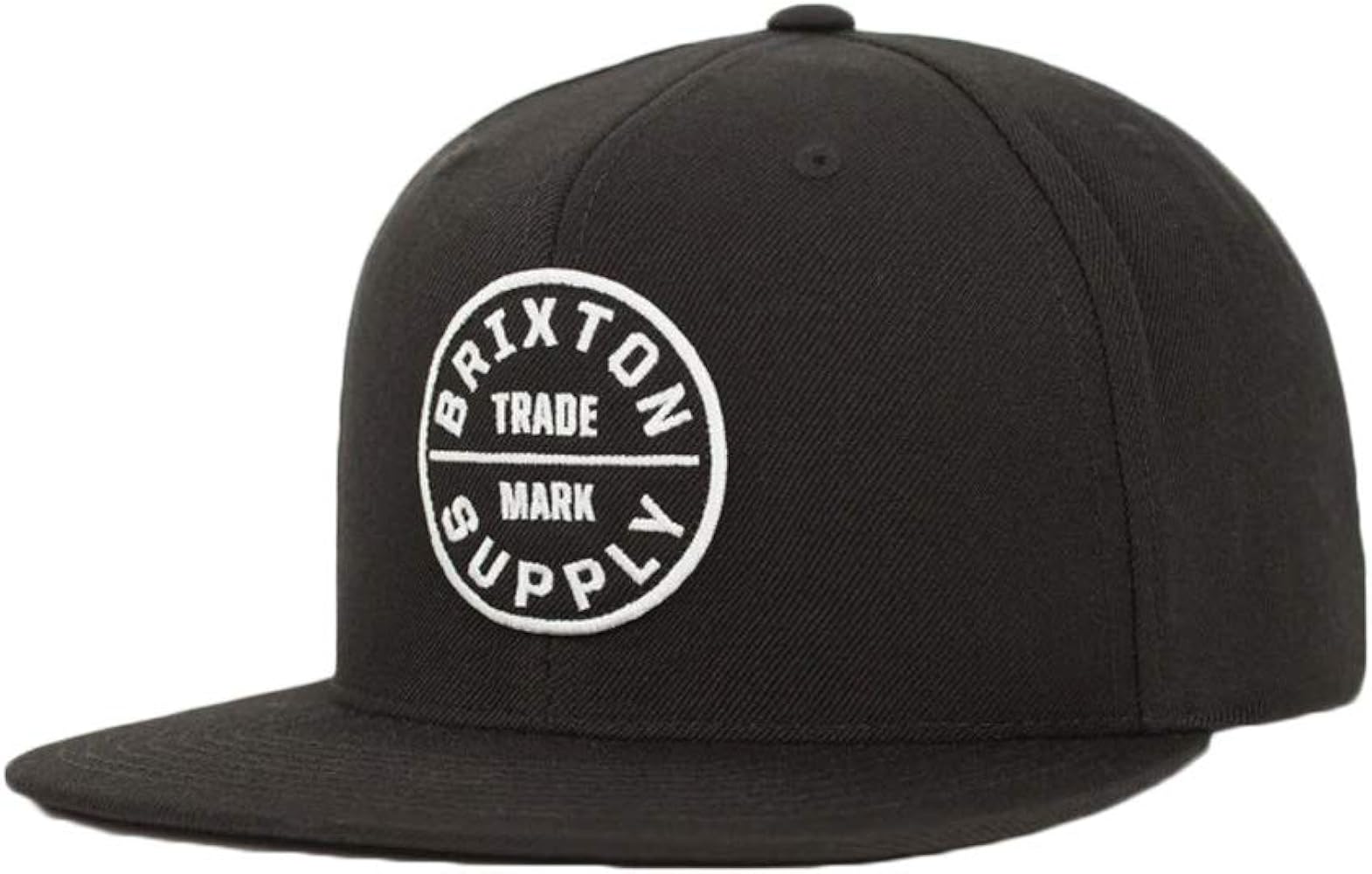 Brixton mens Oath Iii Snapback Baseball Cap, Black, One Size US