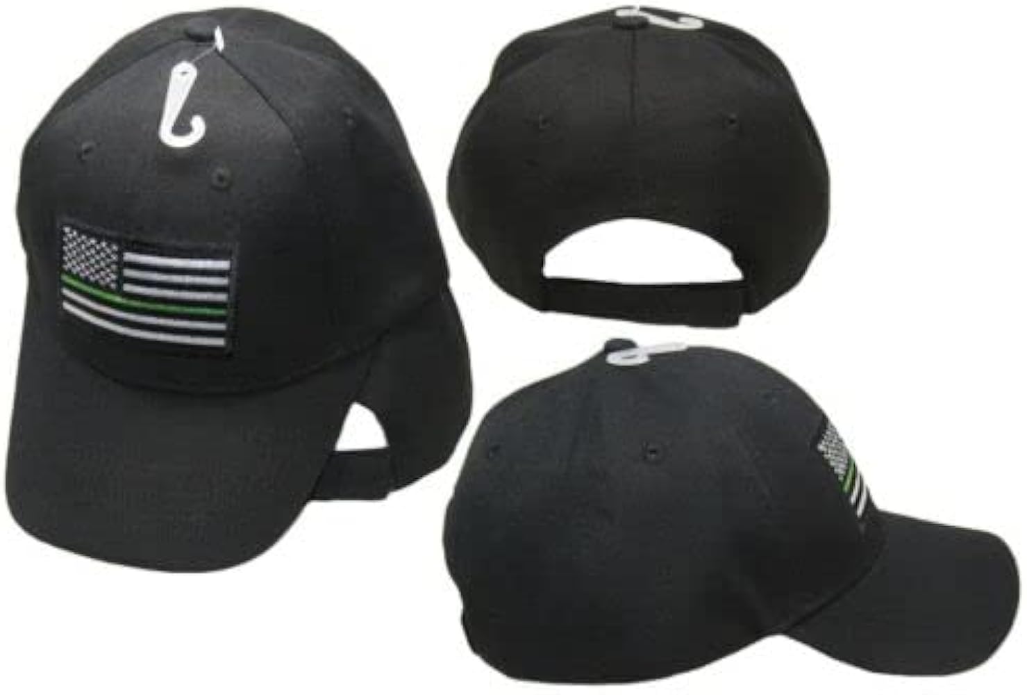 Trade Winds Border Patrol Thin Green Line US American Flag Support Federal Agents Cap Hat