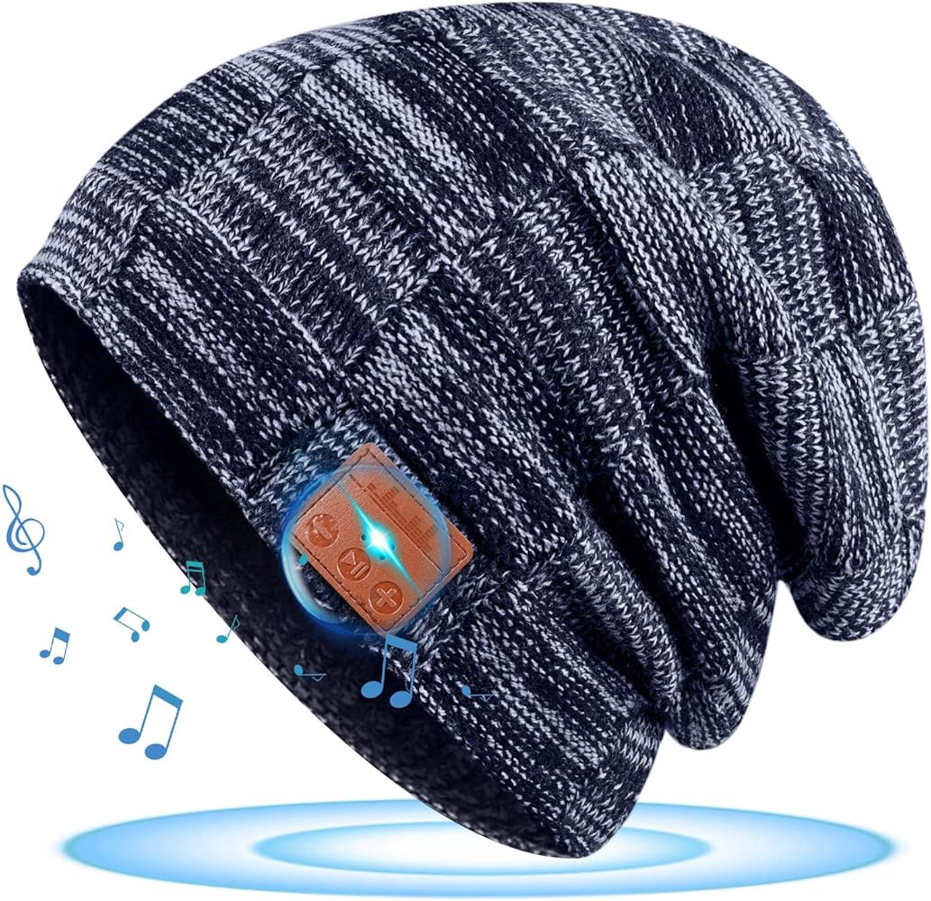 HIGHEVER Bluetooth Hat - Stocking Stuffers Gifts for Men Women